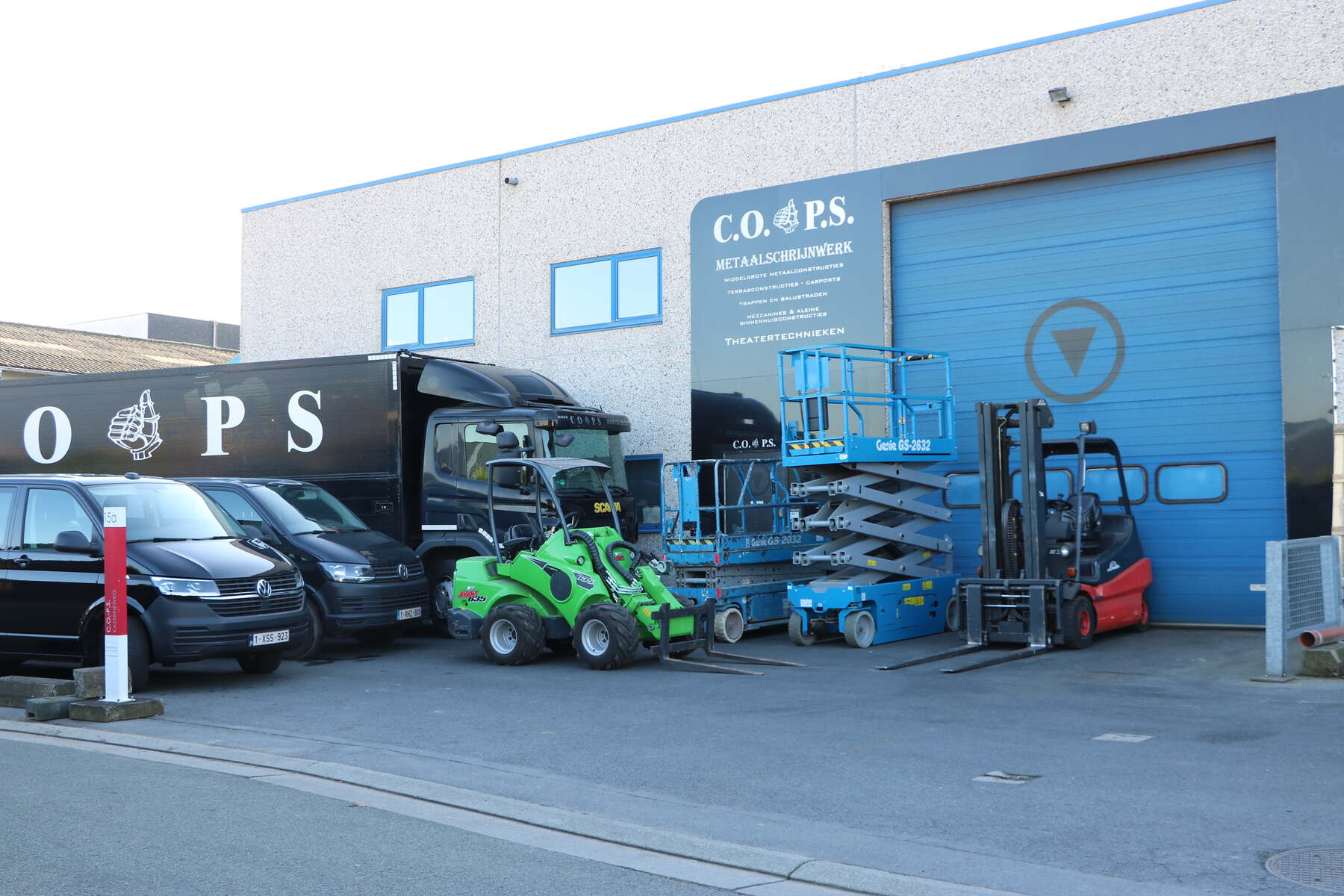 Magazijn van CO-PS